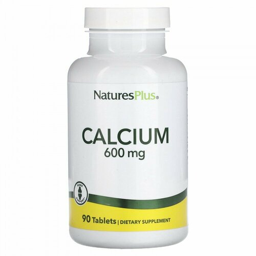 NaturesPlus, Calcium, 600 mg, 90 Tablets