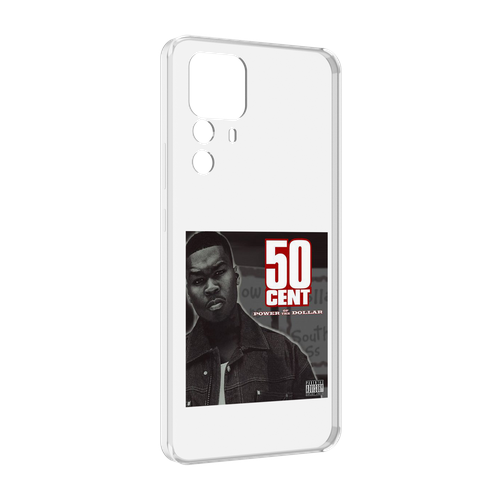 Чехол MyPads 50 Cent - Power Of The Dollar для Xiaomi 12T Pro задняя-панель-накладка-бампер