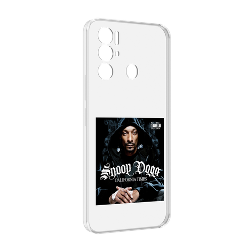 Чехол MyPads Snoop Dogg CALIFORNIA TIMES для Tecno Pova Neo 4G задняя-панель-накладка-бампер