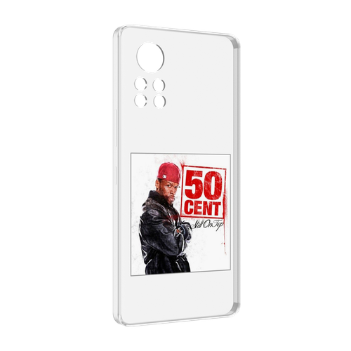 Чехол MyPads 50 Cent - Still On Top для Infinix Note 12 i X667 задняя-панель-накладка-бампер