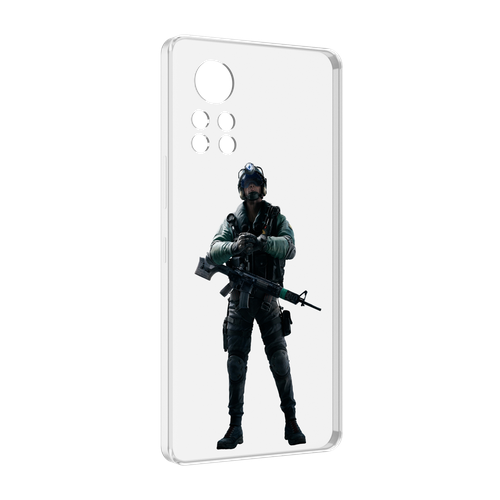 Чехол MyPads Tom-Clancy's-Rainbow-Six-2 для Infinix Note 12 i X667 задняя-панель-накладка-бампер