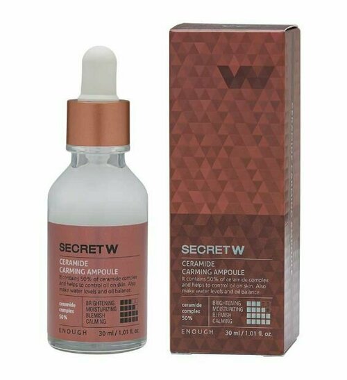 Enough Эссенция для лица с керамидами secret with ceramide carming ampoule 30мл