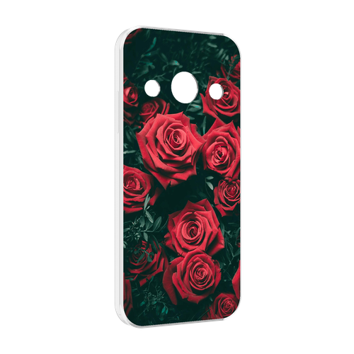 Чехол MyPads красные-бархатные-розы для Doogee S99 задняя-панель-накладка-бампер