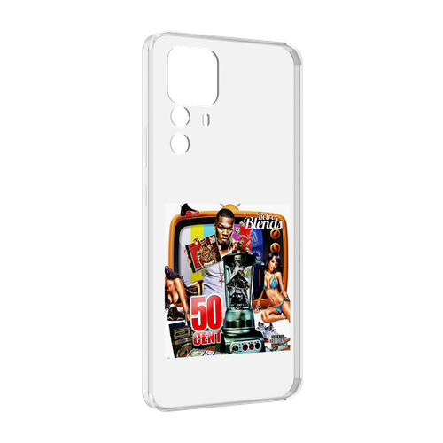 Чехол MyPads 50 Cent - Retro 50 Cent Blends для Xiaomi 12T Pro задняя-панель-накладка-бампер чехол mypads 50 cent retro 50 cent blends для xiaomi poco m5 задняя панель накладка бампер