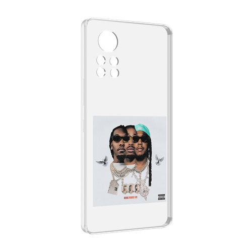 чехол mypads migos yung rich nation для infinix note 11 задняя панель накладка бампер Чехол MyPads Migos - Culture III для Infinix Note 12 i X667 задняя-панель-накладка-бампер