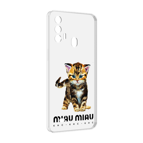 Чехол MyPads Бренд miau miau для Oukitel C31 Pro задняя-панель-накладка-бампер