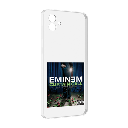 Чехол MyPads Eminem CURTAIN CALL, THE HITS для Samsung Galaxy M04 задняя-панель-накладка-бампер