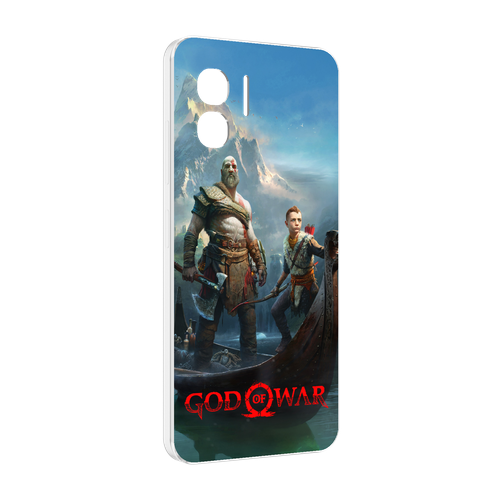 Чехол MyPads God Of War Кратос Атрей для Doogee X98 Pro задняя-панель-накладка-бампер