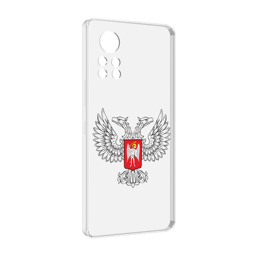 Чехол MyPads герб-ДНР-донецкая-народная-республика для Infinix Note 12 i X667 задняя-панель-накладка-бампер
