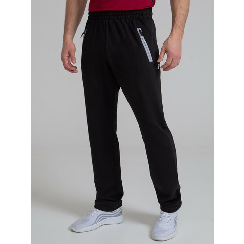 Брюки спортивные CroSSSport, размер 58, черный брюки мужские с плюшевой подкладкой популярные спортивные штаны с эластичным поясом спортивные брюки для бега осень зима