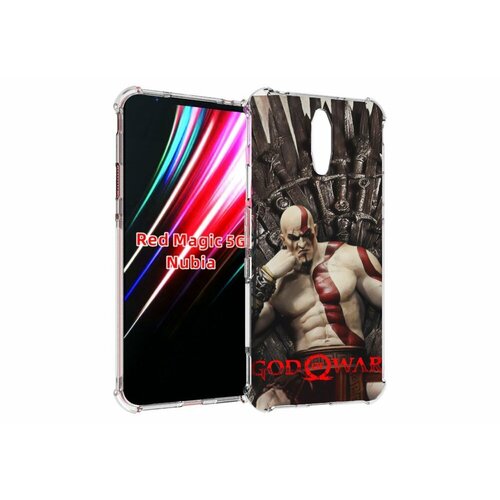 Чехол MyPads God of War Кратос для ZTE Nubia Red Magic 1 5G задняя-панель-накладка-бампер чехол mypads god of war кратос для zte nubia red magic 8 pro red magic 8 pro plus задняя панель накладка бампер