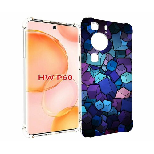 Чехол MyPads лепестки для Huawei P60 задняя-панель-накладка-бампер чехол mypads 001 для huawei p60 задняя панель накладка бампер