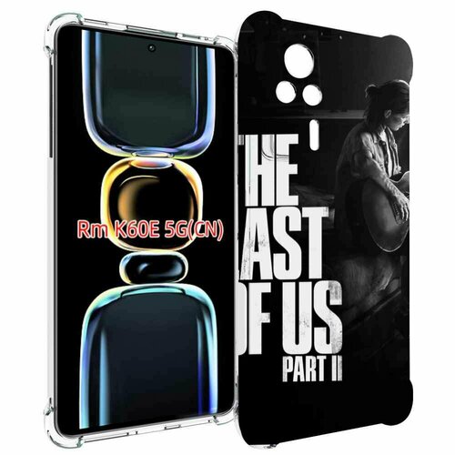 Чехол MyPads The Last of Us Part II Элли для Xiaomi Redmi K60E задняя-панель-накладка-бампер