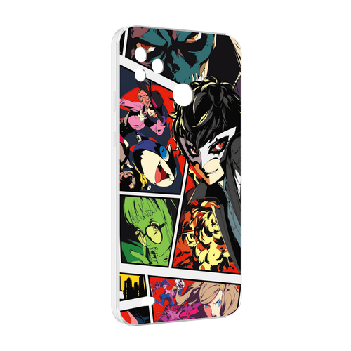 Чехол MyPads Persona 5 art для Tecno Pop 5 Go задняя-панель-накладка-бампер чехол mypads оранжевый закат на воде для tecno pop 5 go задняя панель накладка бампер