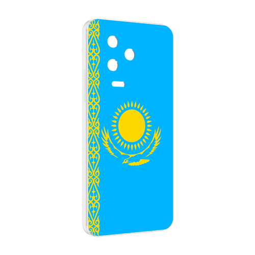 Чехол MyPads флаг Казахстана-1 для Infinix Note 12 Pro 4G X676B задняя-панель-накладка-бампер чехол mypads флаг казахстана 1 для infinix hot 12 pro задняя панель накладка бампер