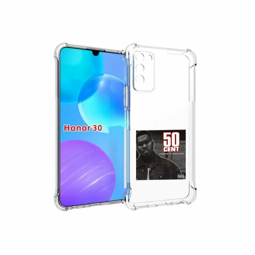 Чехол MyPads 50 Cent - Power Of The Dollar для Huawei Honor 30 Lite задняя-панель-накладка-бампер чехол mypads 50 cent power of the dollar для honor x30 magic4 lite 5g задняя панель накладка бампер