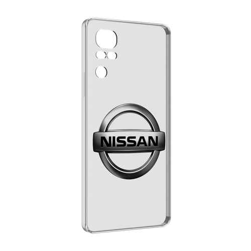 Чехол MyPads nissan-ниссан-3 мужской для TCL 40 SE задняя-панель-накладка-бампер