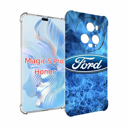 Чехол MyPads ford-форд-22 м для Honor Magic 5 Pro задняя-панель-накладка-бампер