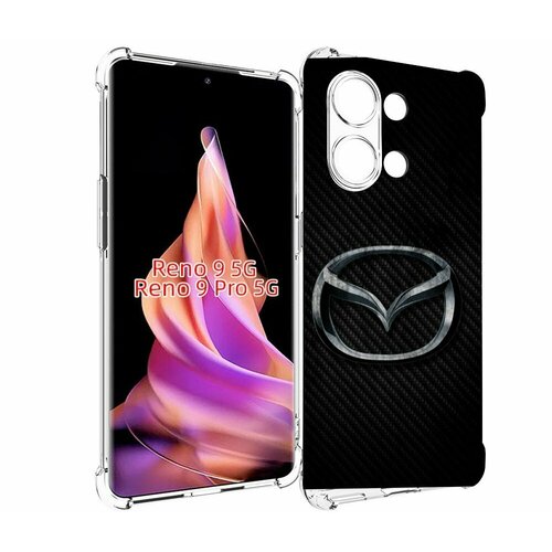 Чехол MyPads mazda мазда 1 женский для OPPO Reno 9 / Reno 9 Pro задняя-панель-накладка-бампер чехол mypads мама королева женский для oppo reno 9 reno 9 pro задняя панель накладка бампер