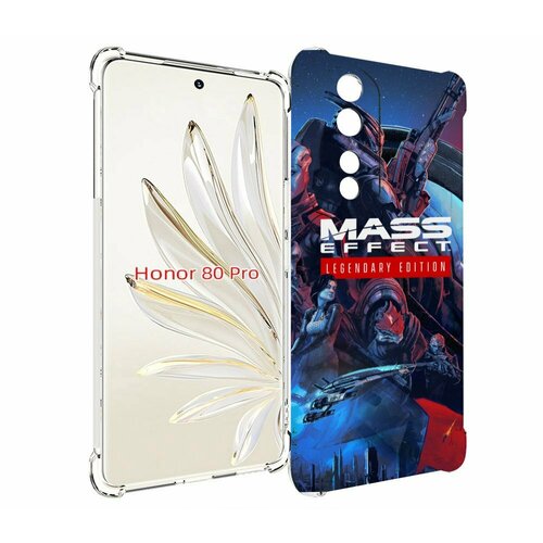 Чехол MyPads Mass Effect Legendary Edition для Honor 80 Pro задняя-панель-накладка-бампер чехол mypads mass effect legendary edition для honor magic 5 pro задняя панель накладка бампер