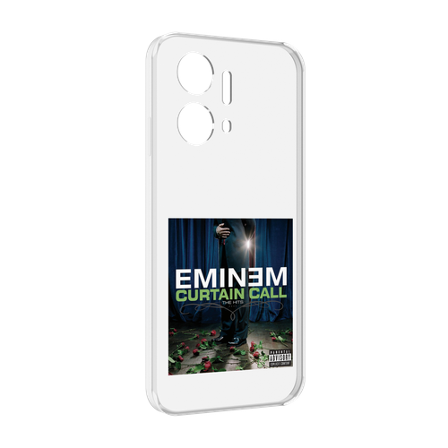 Чехол MyPads Eminem CURTAIN CALL, THE HITS для Honor X7a задняя-панель-накладка-бампер