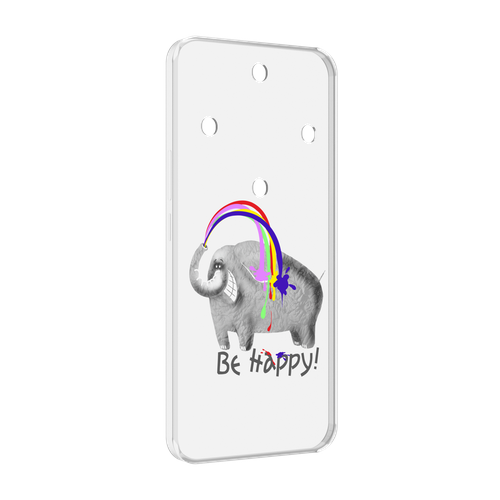 Чехол MyPads счастливый слон для Honor Magic 5 Lite / Honor X9a задняя-панель-накладка-бампер