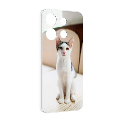 Чехол MyPads порода кошка эгейская для Infinix Smart 7 задняя-панель-накладка-бампер