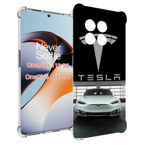 Чехол MyPads Тесла для OnePlus 11R задняя-панель-накладка-бампер чехол mypads разные души для oneplus 11r задняя панель накладка бампер