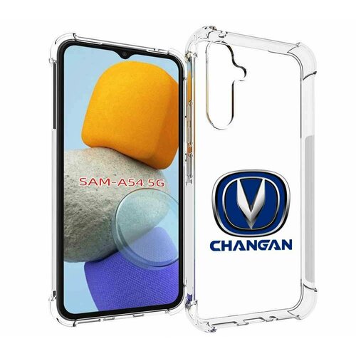 Чехол MyPads Changan-чанган мужской для Samsung Galaxy A54 задняя-панель-накладка-бампер