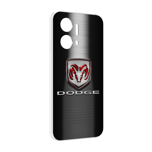 Чехол MyPads dodge додж 1 мужской для Honor X7a задняя-панель-накладка-бампер