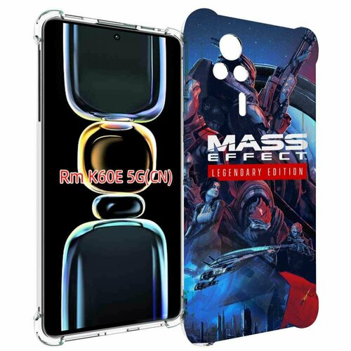 Чехол MyPads Mass Effect Legendary Edition для Xiaomi Redmi K60E задняя-панель-накладка-бампер