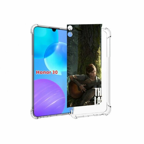 Чехол MyPads The Last of Us Part II для Huawei Honor 30 Lite задняя-панель-накладка-бампер чехол mypads the last of us part ii для honor x10 max задняя панель накладка бампер