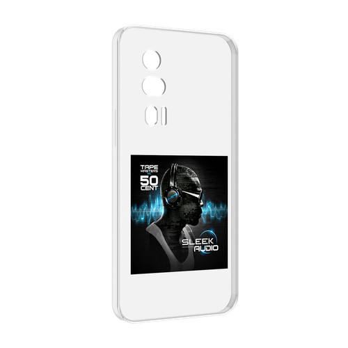 Чехол MyPads 50 Cent - Sleek Audio для Xiaomi Redmi K60 задняя-панель-накладка-бампер чехол mypads 50 cent sleek audio для xiaomi black shark 5 pro задняя панель накладка бампер