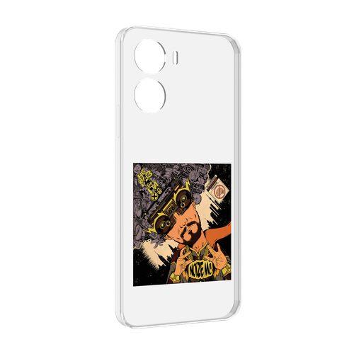 Чехол MyPads Неразбериха Noize MC для Vivo Y56 5G задняя-панель-накладка-бампер