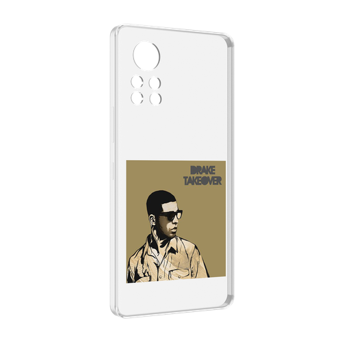 Чехол MyPads Drake - Takeover для Infinix Note 12 i X667 задняя-панель-накладка-бампер