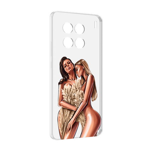 Чехол MyPads Иллюстрированные-девушки женский для Vivo X90 Pro задняя-панель-накладка-бампер чехол mypads девушки женский для vivo x90 задняя панель накладка бампер