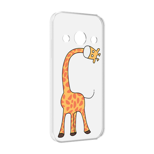 Чехол MyPads жирафик детский для Doogee S99 задняя-панель-накладка-бампер чехол mypads жирафик детский для doogee s51 задняя панель накладка бампер