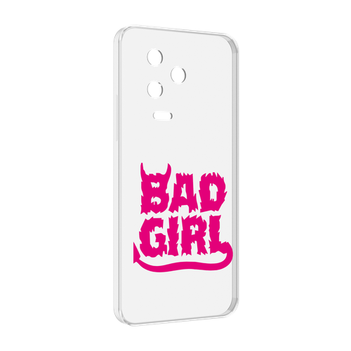Чехол MyPads плохая девочка для Infinix Note 12 Pro 4G X676B задняя-панель-накладка-бампер