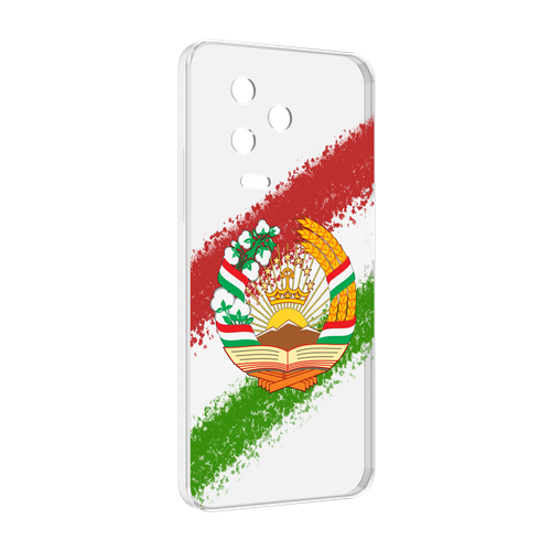 Чехол MyPads герб флаг Таджикистана для Infinix Note 12 Pro 4G X676B задняя-панель-накладка-бампер
