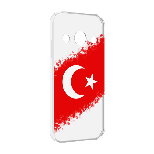 Чехол MyPads флаг Турции для Doogee S99 задняя-панель-накладка-бампер