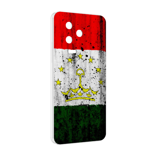 Чехол MyPads герб флаг таджикистан для Infinix Note 12 Pro 4G X676B задняя-панель-накладка-бампер