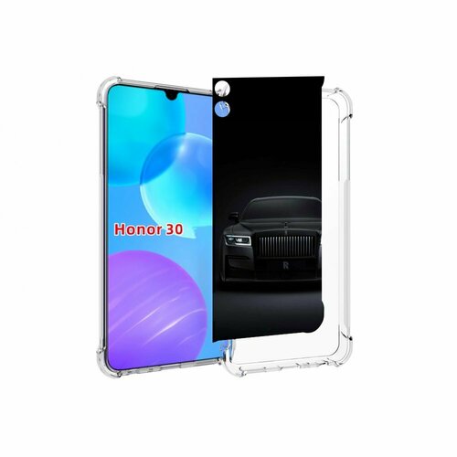 Чехол MyPads Rolls Royce ролс ройс 2 для Huawei Honor 30 Lite задняя-панель-накладка-бампер