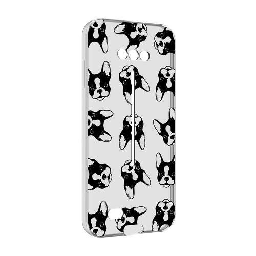 Чехол MyPads черно белые собачки для Doogee S41 / S41 Pro задняя-панель-накладка-бампер чехол mypads маяк в черно белом море для doogee s41 s41 pro задняя панель накладка бампер