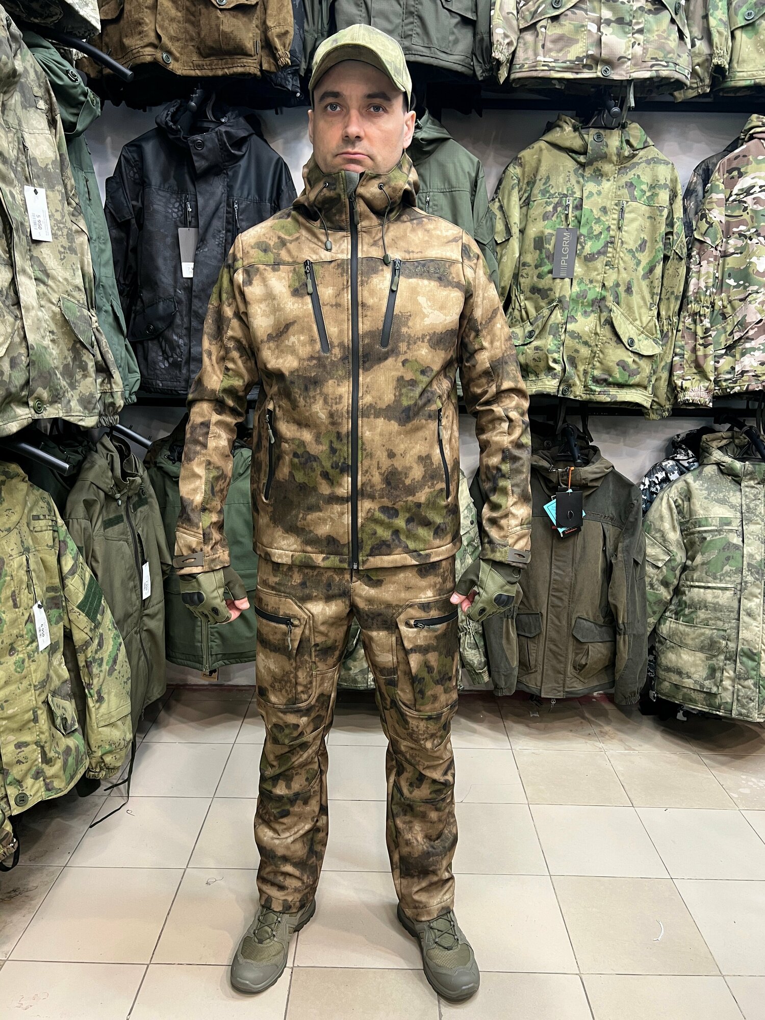 Костюм "Bond" мох Softshell 48-50/170-176