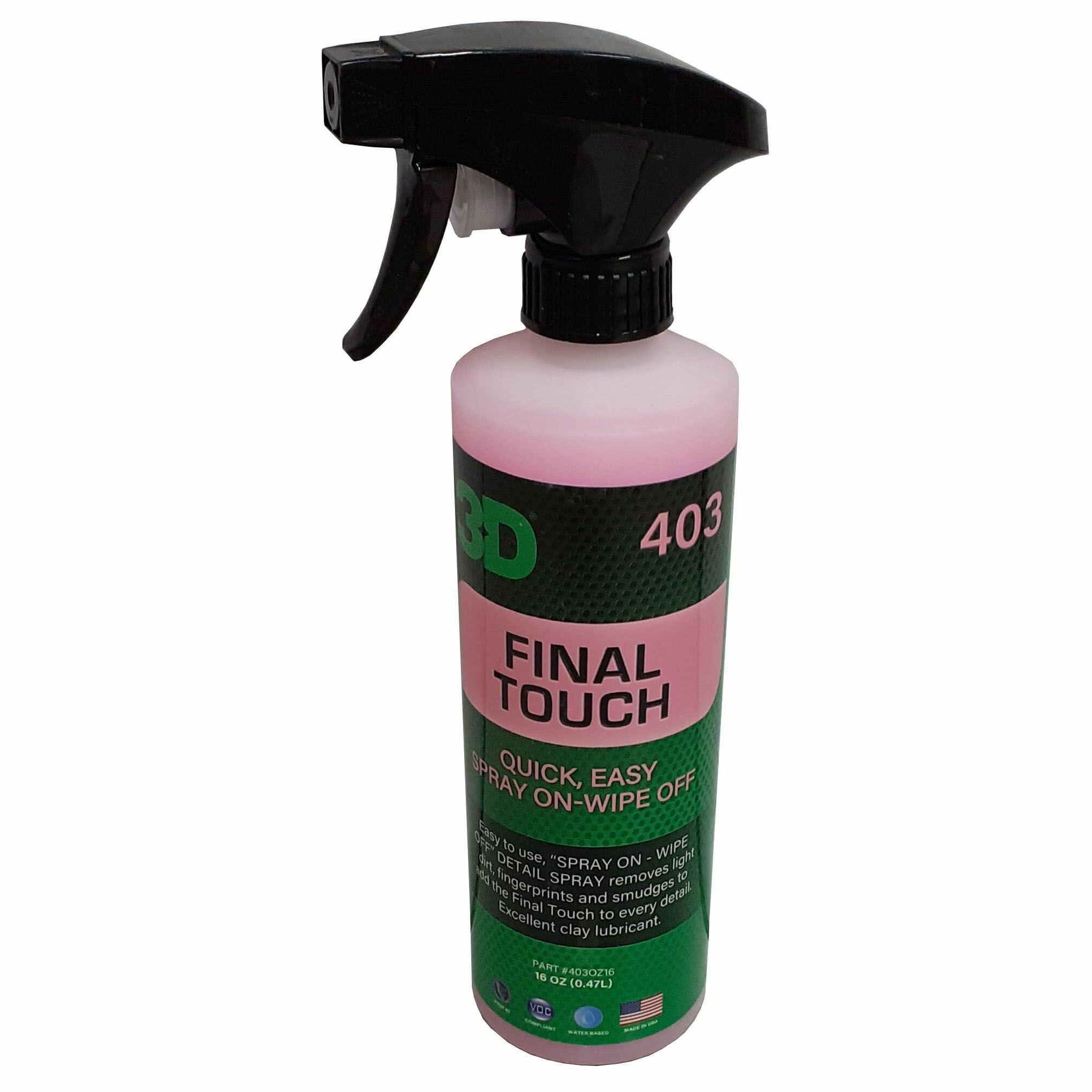 Спрей-детейлер 3D Final Touch 16 oz последний штрих 047л