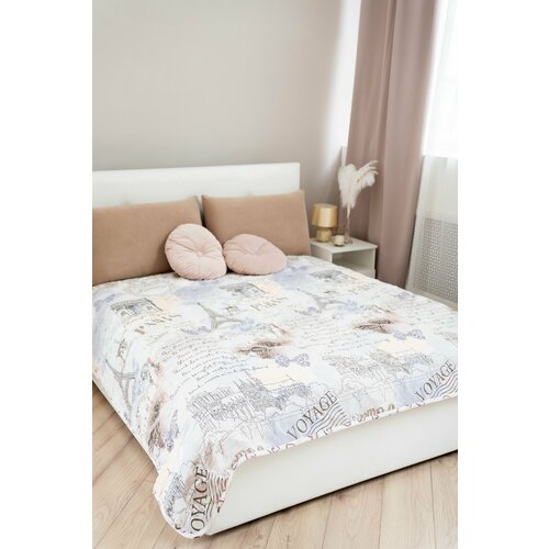 Покрывало главпостель 210х240 Тюильри 100% хлопок стеганое