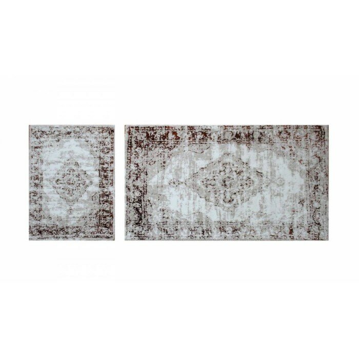 Набор ковриков для ванной, размер 60х100 см, 40x60 см Sofi De Marko 10138889 .