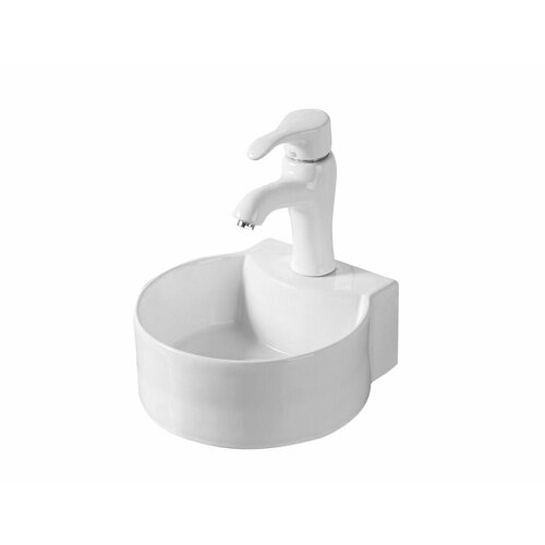 Подвесная белая раковина для ванной Gid N9134