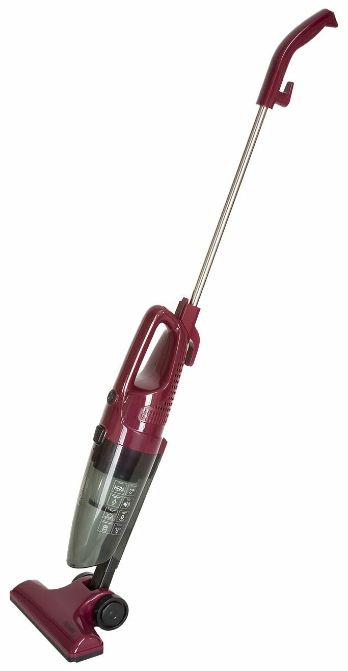 фото Вертикальный пылесос Pioneer VC460S (бордовый)