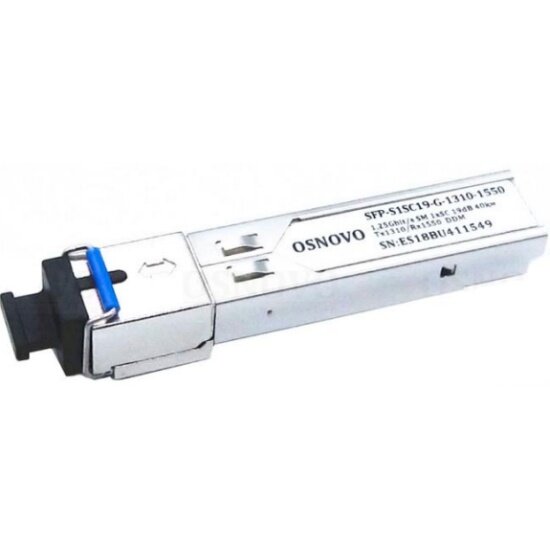 Оптический SFP Модуль OSNOVO SFP-S1SC19-G-1310-1550